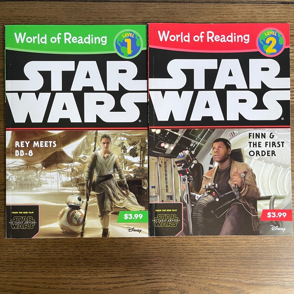 2 Star Wars Reading Books